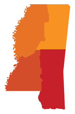 Mississippi Regions